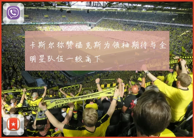 卡斯尔称赞福克斯为领袖期待与全明星队伍一较高下
